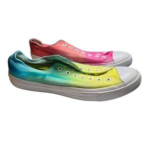 Converse Lunarlon Low Top Mismatched Unisex Sneakers Women's 13.5 Men's 11.5